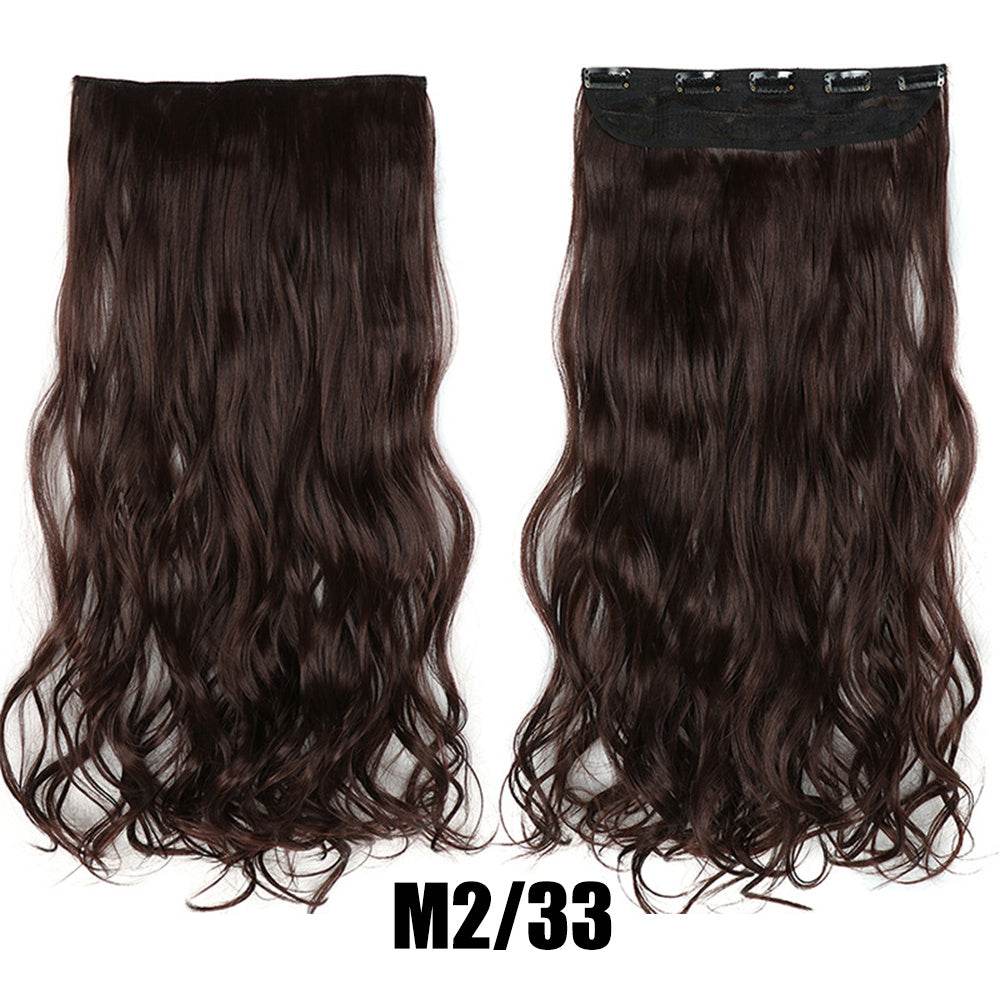 Women's Big Wavy Long Curly Hair Extensions - Fluffy No Trace Design - Buy Center