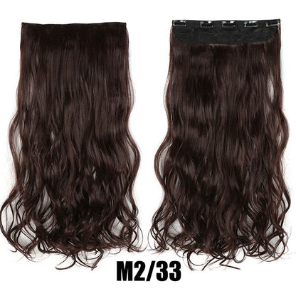 Women's Big Wavy Long Curly Hair Extensions - Fluffy No Trace Design - Buy Center