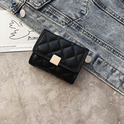 Trendy PU Leather Coin Purse - Stylish Short Wallet for Women 2025 - Buy Center