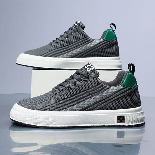 Flying Woven Skate Shoes - Stylish Mesh, Wear-Resistant, Height Increasing - Buy Center