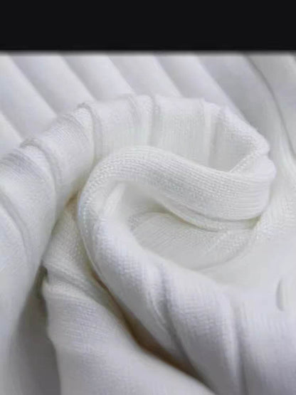 Korean Style Men's V-Neck T-Shirt - Trendy Striped Short Sleeve Design - Buy Center