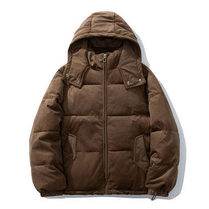 Women's Corduroy Padded Jacket - Trendy Slim Fit in Multiple Colors - Buy Center