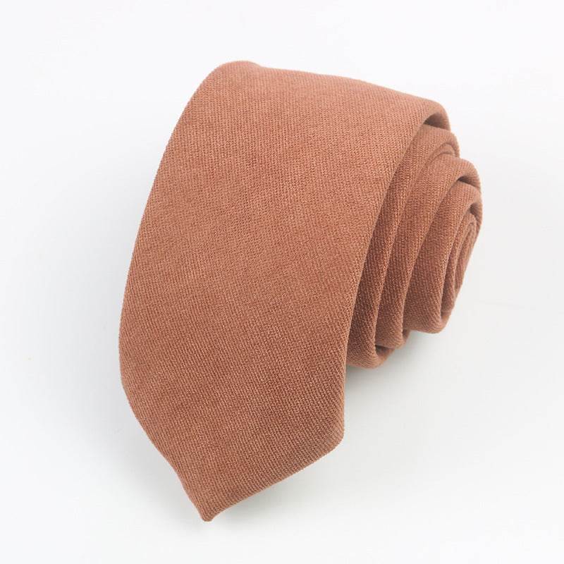 Korean Style Unisex Suede Bow Tie - Trendy Casual Accessory 2025 - Buy Center