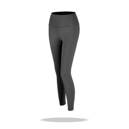 Buycenter High-Waisted Peach Sports Tights - Hip-Lifting, Best for Running - Buy Center