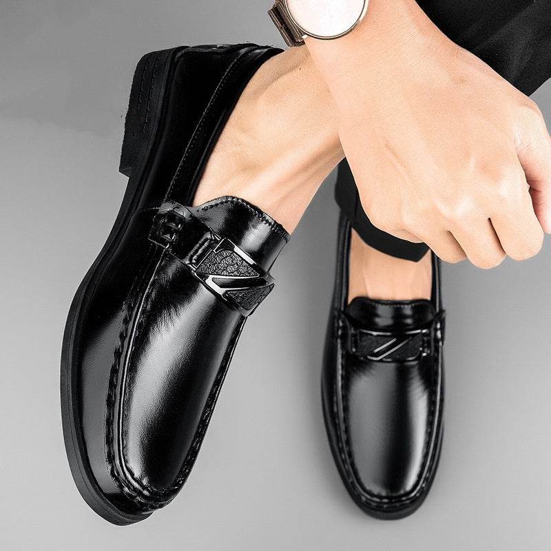 Genuine Cowhide Formal Shoes for Men - Stylish Height Increasing Insole - Buy Center