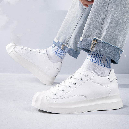 Invisible Height Increasing Insoles - Stylish Vulcanize Shoes for Men - Buy Center