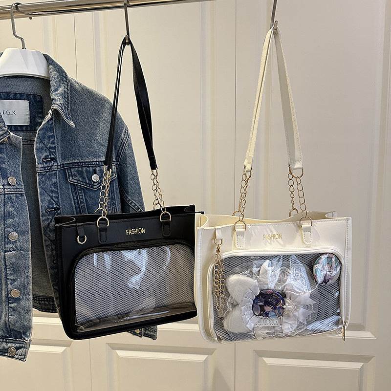 Buycenter Japanese Style Large Capacity Totes - Simple Casual Design - Buy Center