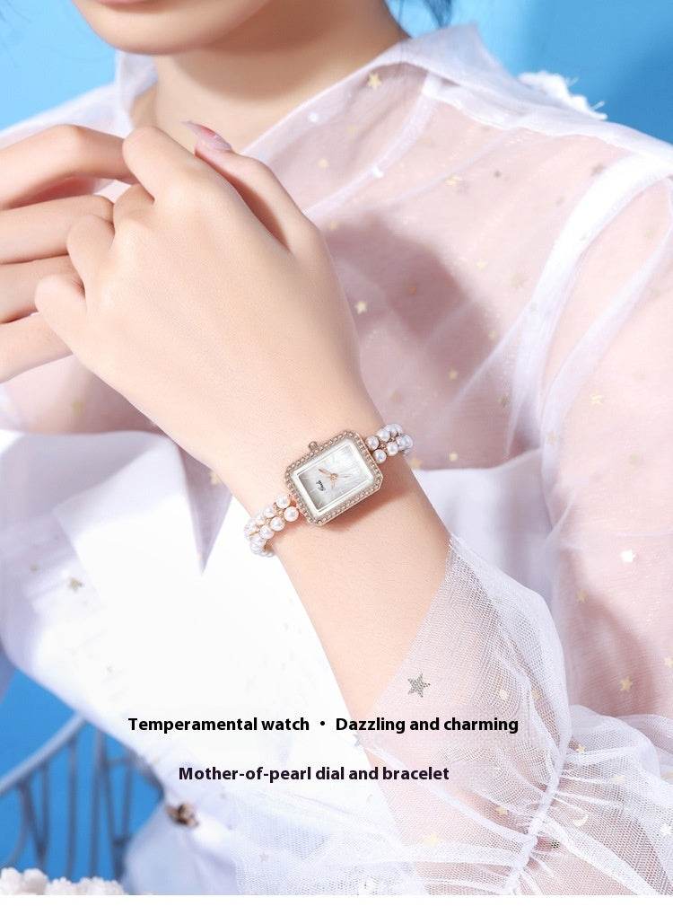 Shell Pearls Women's Quartz Watch - Elegant, Waterproof, Stylish Design - Buy Center