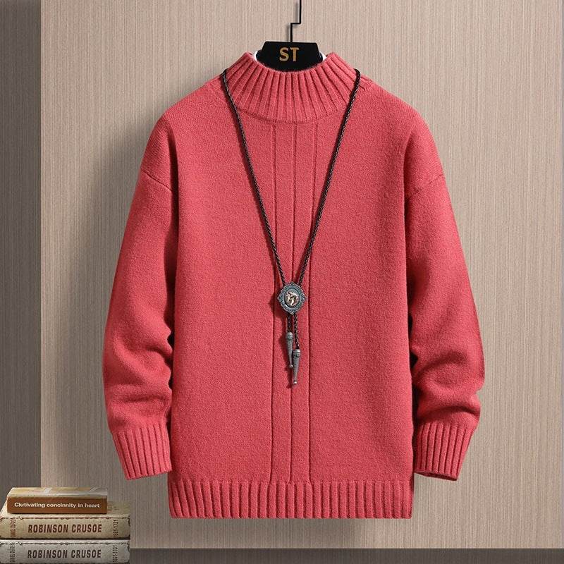 Buycenter Autumn Long Sleeve Pullover - Trendy Men's Sweater in Multiple Colors - Buy Center