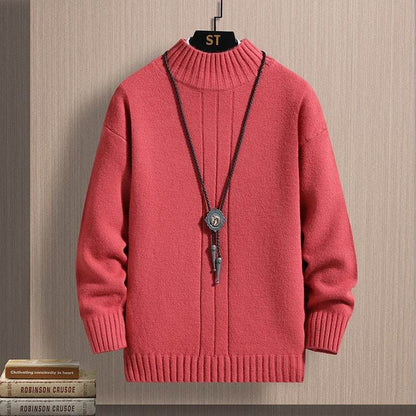 Buycenter Autumn Long Sleeve Pullover - Trendy Men's Sweater in Multiple Colors - Buy Center