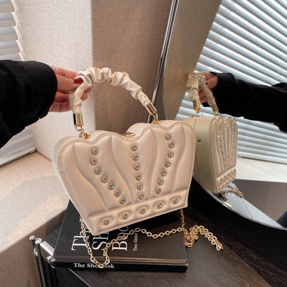 Buycenter Crown Handbags - Elegant Luxury Shoulder Messenger Bag - Buy Center