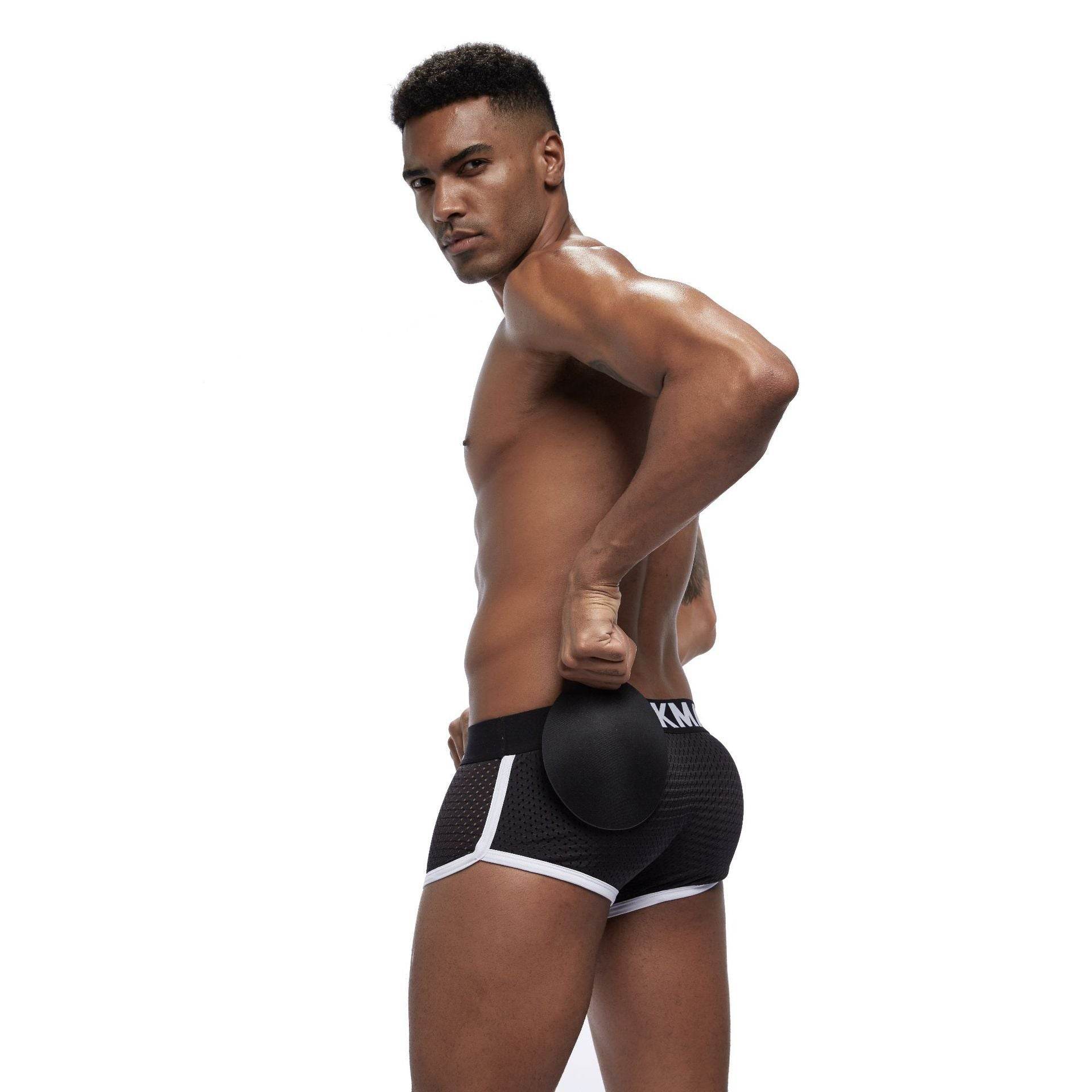Men's Mesh Boxer Briefs - Breathable Comfort Fit for Everyday Style - Buy Center