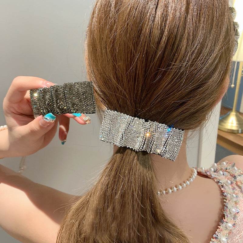 Elegant Rhinestone Hair Clip for Women - Versatile BB Accessory 2025 - Buy Center