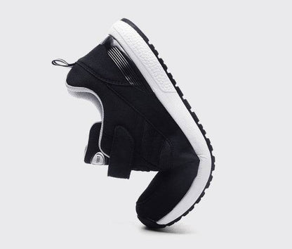 Buycenter Casual Sneakers for Middle-aged - Soft Bottom, Velcro Closure - Buy Center