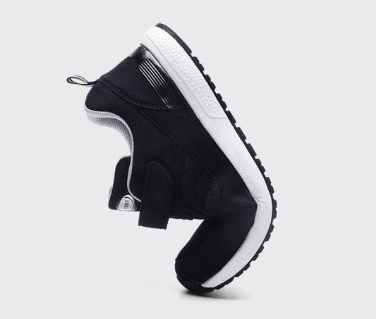 Buycenter Casual Sneakers for Middle-aged - Soft Bottom, Velcro Closure - Buy Center