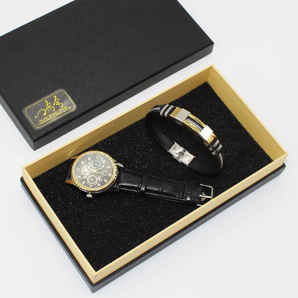 Elegant Couple Watch Suit - Stylish Men’s & Women’s Watches Gift Set - Buy Center