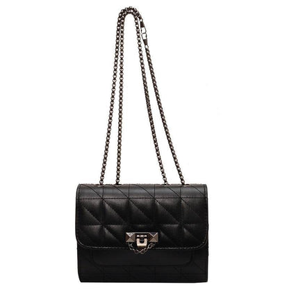 Fashion Messenger Bag for Women - Trendy Chain Lock Shoulder Bag 2025 - Buy Center