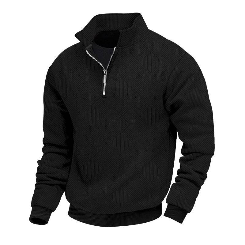 Buycenter Men's Loose-Fitting Pullover - Casual Long Sleeve Top - Buy Center