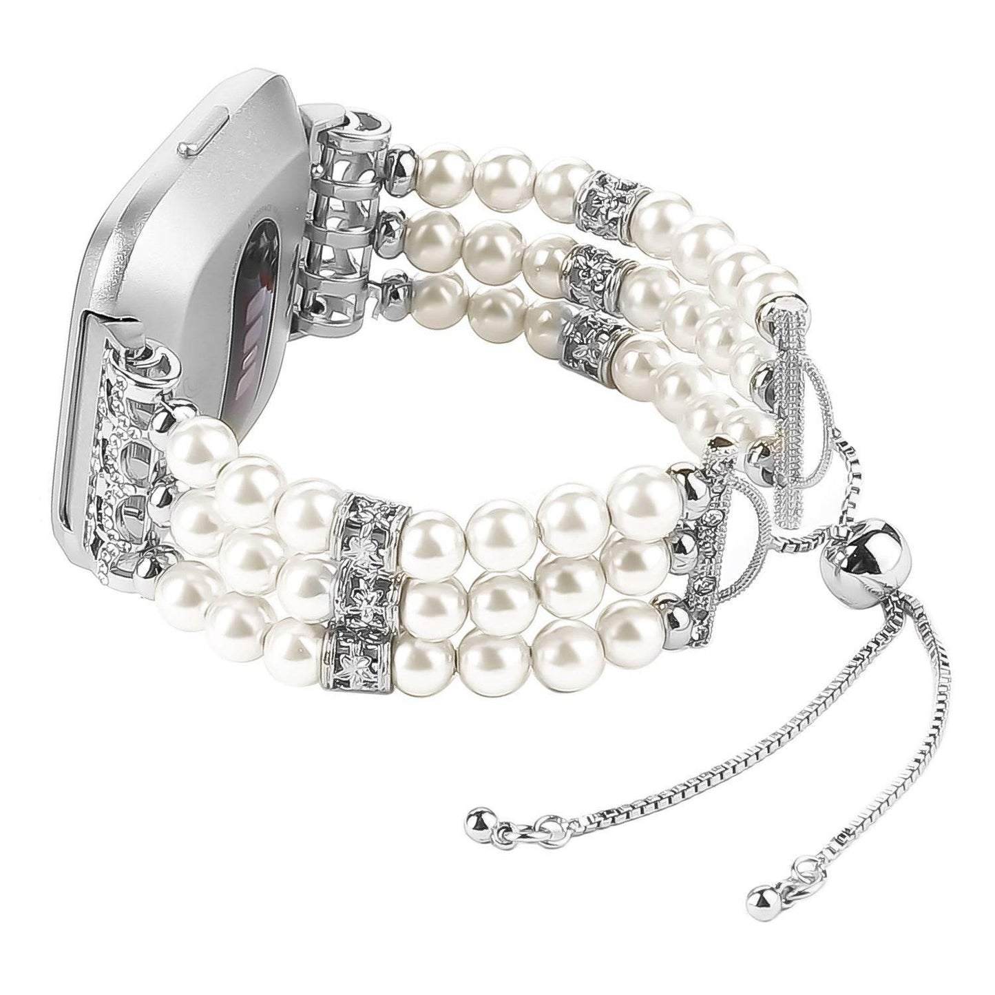 Elegant Pearl Strap Stretch Bracelet - Versatile Jewelry for Every Occasion - Buy Center