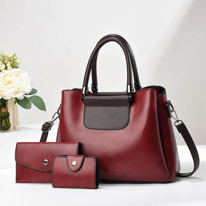 Elegant Women's Autumn Handbag Set - Stylish Large & Medium Bags - Buy Center