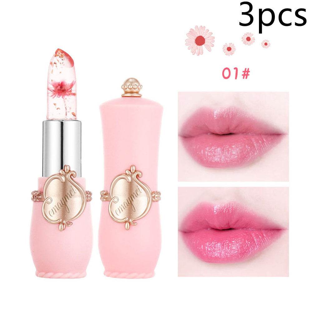 Maymei Color Changing Lip Balm - Moisturizing Dried Flower Lipstick - Buy Center