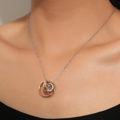 Elegant Rhinestone Heart Necklace - Timeless Pendant Jewelry for 2025 - Buy Center