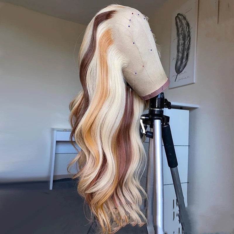 Body Wave Lace Front Wig - Stunning Blonde 100% Human Hair for Style - Buy Center