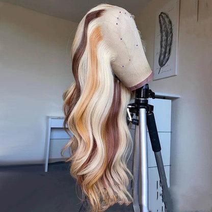 Body Wave Lace Front Wig - Stunning Blonde 100% Human Hair for Style - Buy Center