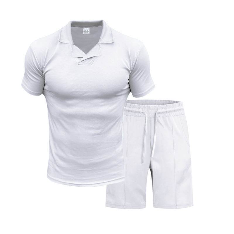 Buycenter Men's Slim Fit Casual Shirt & Shorts - Quick-Drying Outfit - Buy Center