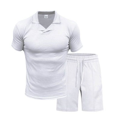 Buycenter Men's Slim Fit Casual Shirt & Shorts - Quick-Drying Outfit - Buy Center