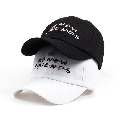 Buycenter Fashion Alphabet Embroidery Sun Hat - Adjustable Flat Brim - Buy Center