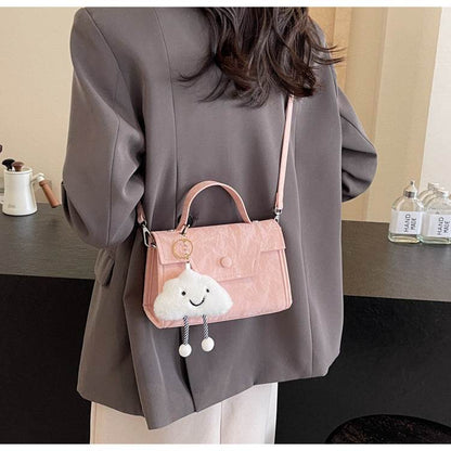 Buycenrter Women's Casual Tote - Small Square Messenger Bag in 4 Colors - Buy Center