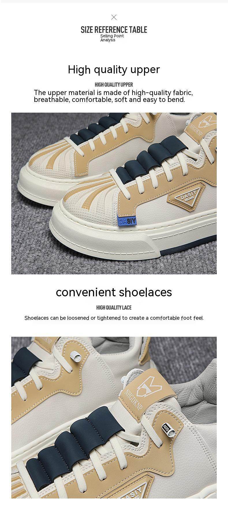 Men's Casual Low-Top Sneakers - Breathable Vulcanized Shoes for Style - Buy Center