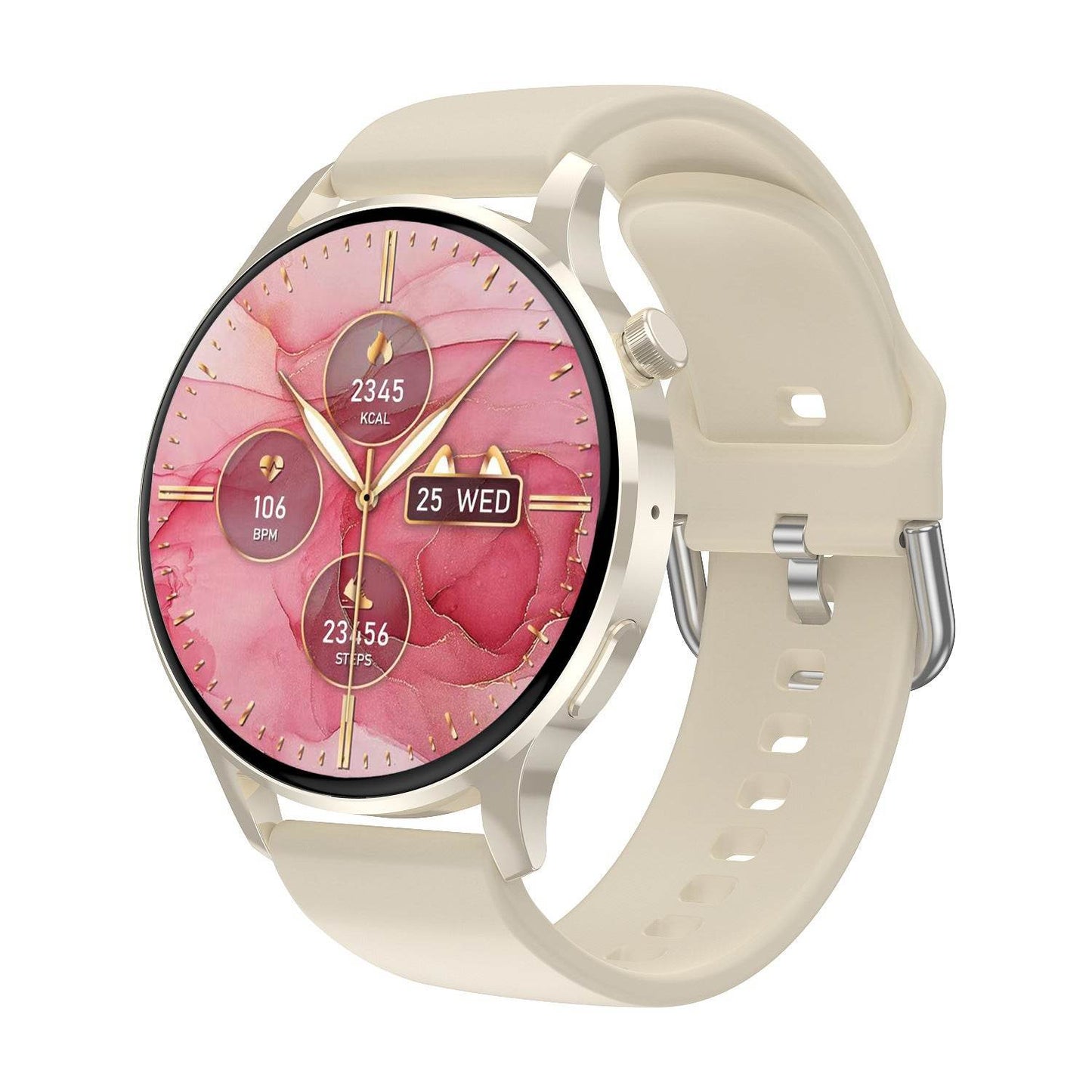 Buy Center Women's Smart Sports Watch - Heart Rate & NFC Bluetooth Calling - Buy Center