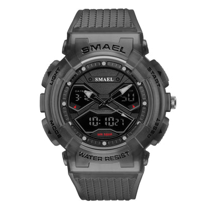 Double Display Digital Watch for Men - Stylish Sports Accessory 2025 - Buy Center