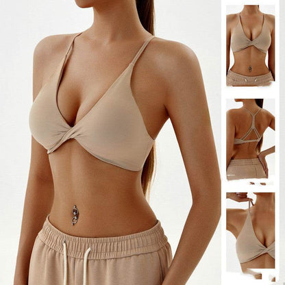 Buycenter Women's Workout Underwear - Breathable Hollow Back Design - Buy Center