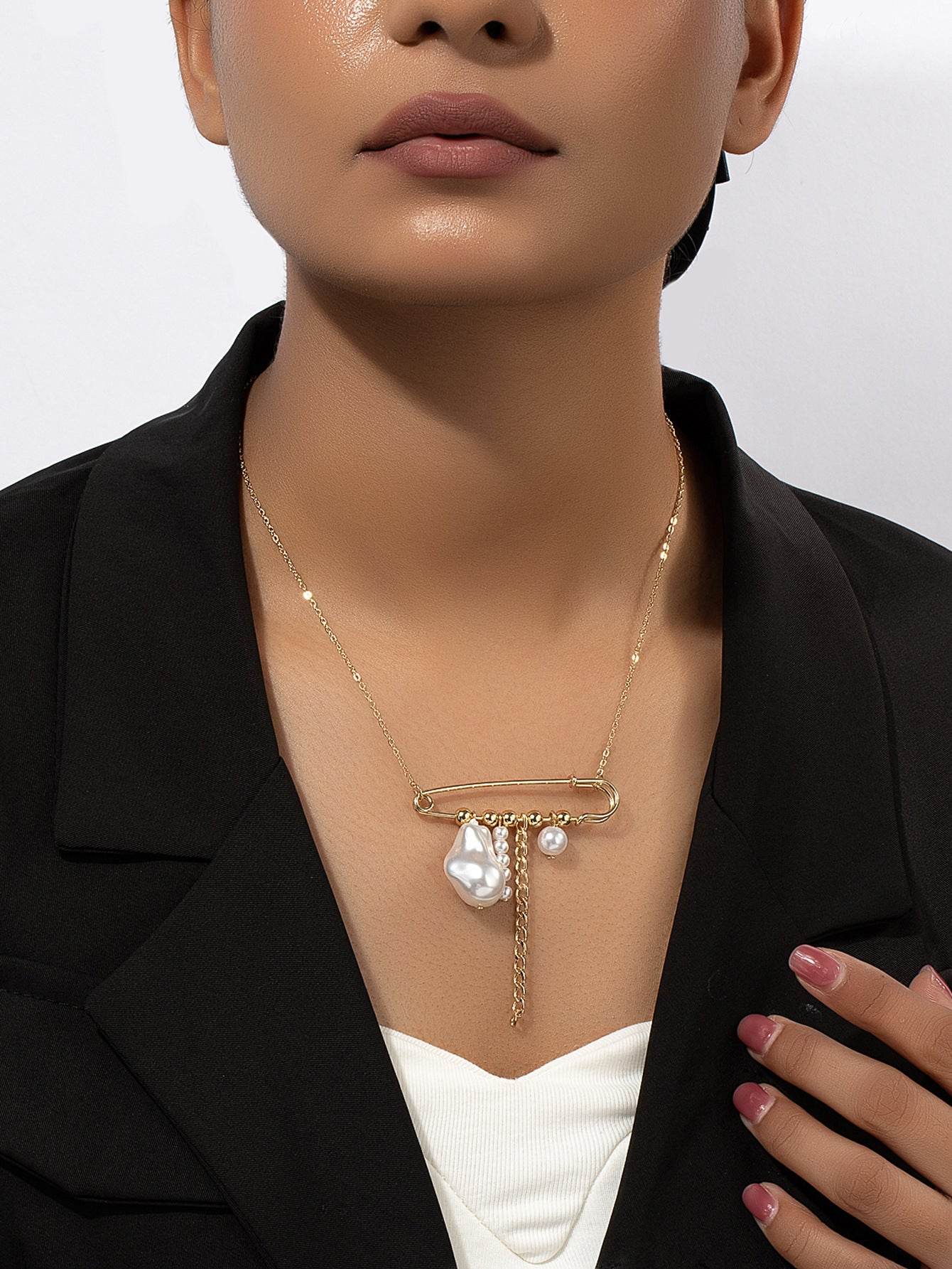 Elegant Mix and Match Baroque Pearl Tassel Necklace - Stylish Accessory 2025 - Buy Center