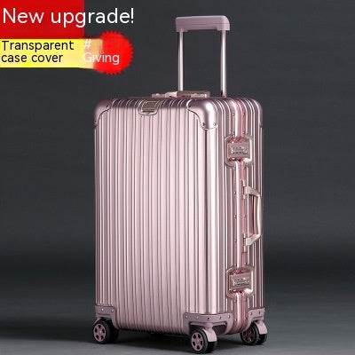 Large Capacity Aluminum Magnesium Trolley Case - Waterproof & Stylish Travel - Buy Center