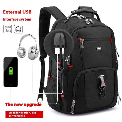 Stylish Large Capacity Waterproof Computer Backpack - Trendy & Functional - Buy Center