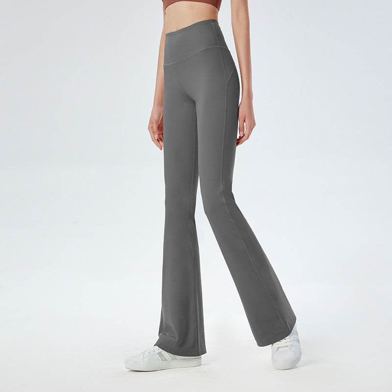 Buycenter High Waist Hip Lift Sports Pants - Moisture-Wicking, Casual Fit - Buy Center