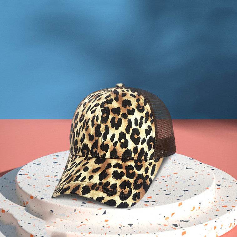 Buycenter Leopard Print Baseball Hat - Fashionable Sun Protection Cap - Buy Center