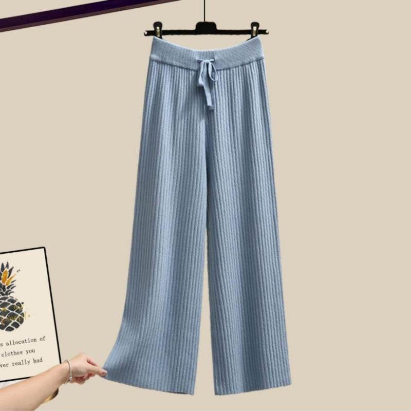 Women's Three-Piece Sweater Vest & Pants Suit - Cozy Urban Style 2025 - Buy Center