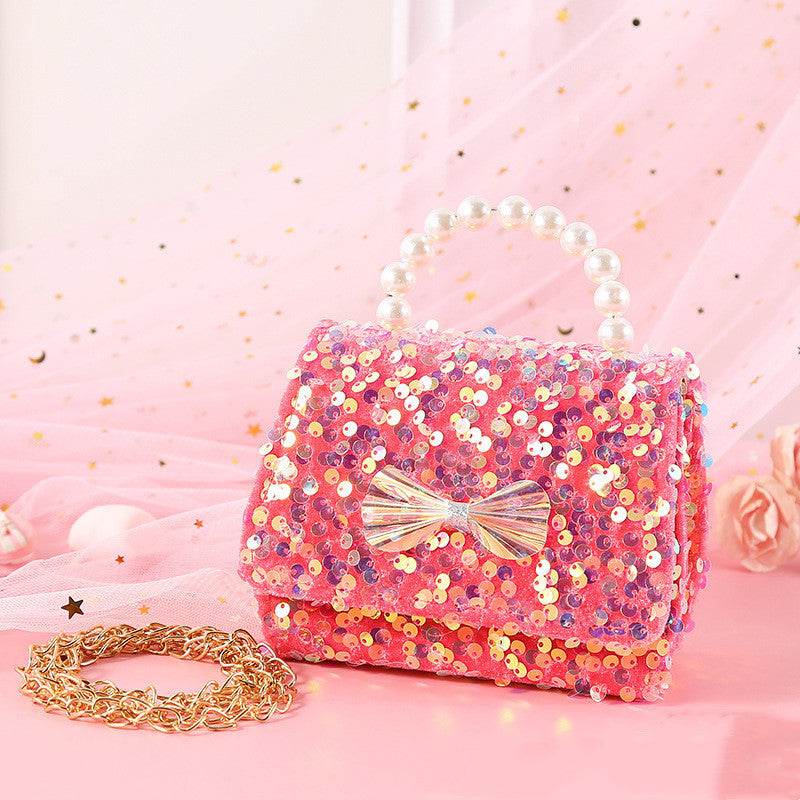 Women’s Fashion Sequin Bag - Portable Crossbody Backpack in Vibrant Colors - Buy Center