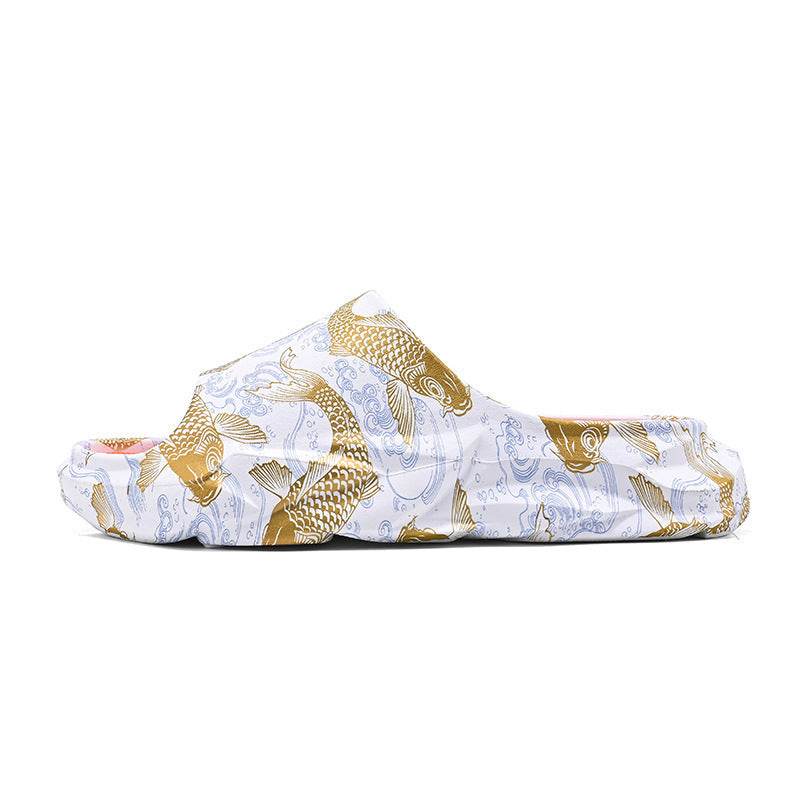 Men's Casual Non-Slip Slippers - Comfortable Home Footwear for Elders - Buy Center