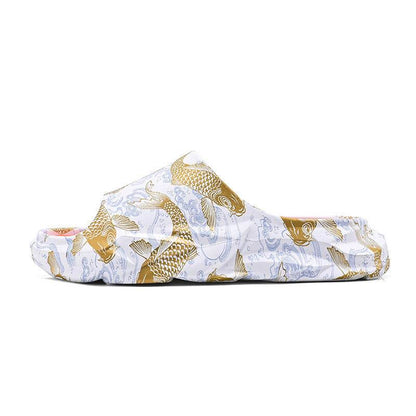 Men's Casual Non-Slip Slippers - Comfortable Home Footwear for Elders - Buy Center