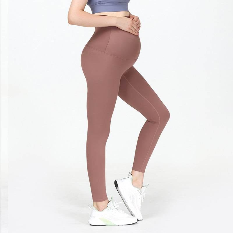 Buycenter Pregnant Women's High Waist Yoga Pants - Comfortable Support Leggings - Buy Center