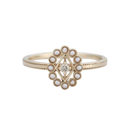 925 Silver Pearl Ring - Fashionable Accessory for Women, Multiple Styles - Buy Center