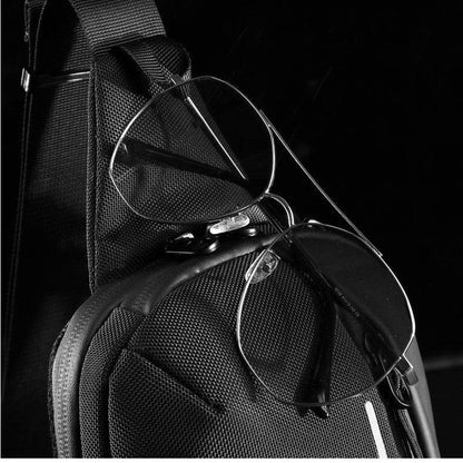 Korean Version Men's Waist Bag - Stylish Expandable Messenger for 2025 - Buy Center