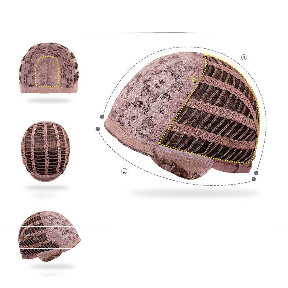 Air Bangs Tail Curl Scottish Curls Wig - Luxurious Human Hair Lace - Buy Center