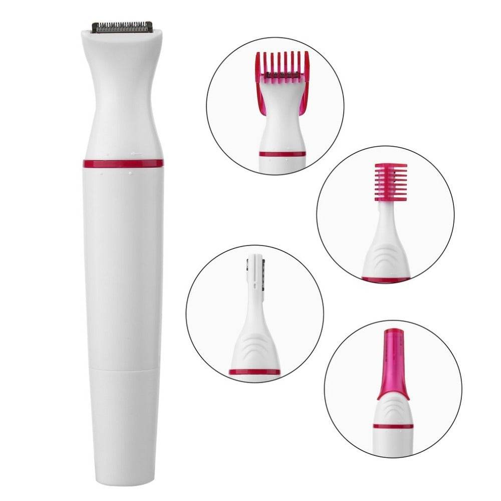 5 in 1 Women Hair Removal Shaver - Painless Electric Razor, Portable Design - Buy Center